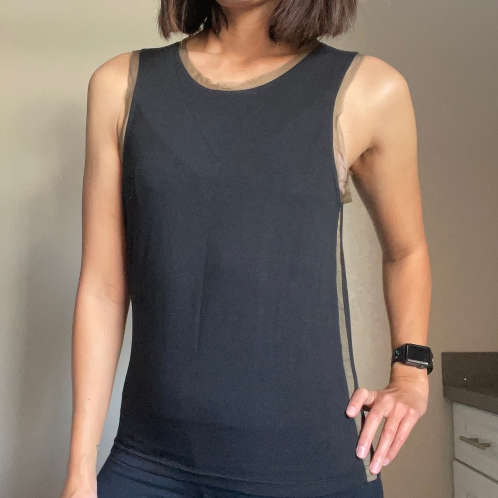 Barbara Bui Silk Trimmed Tank